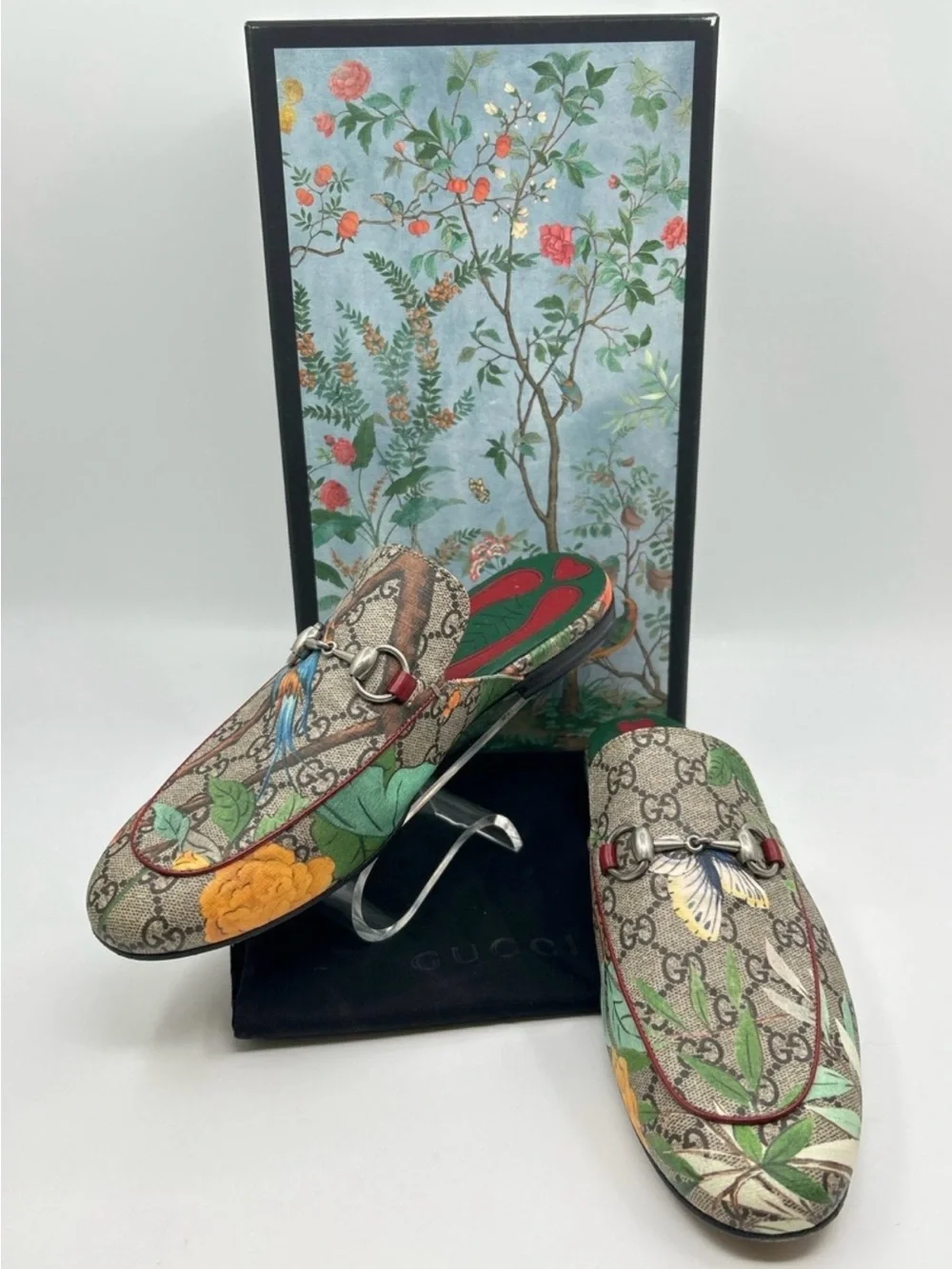 Gucci Tian Princetown Men's Sz 8 1/2 NIB